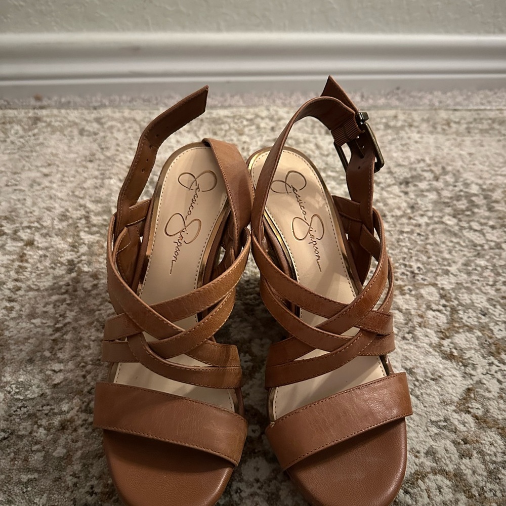 Jessica Simpson Women's Tan Sandals (NO BOX)